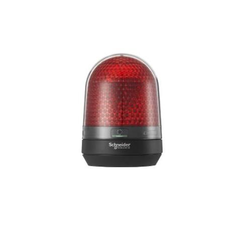 Schneider 12-24V DC/AC XVR3 Multi-Functional LED Beacon Red Without Buzzer, XVR3B04