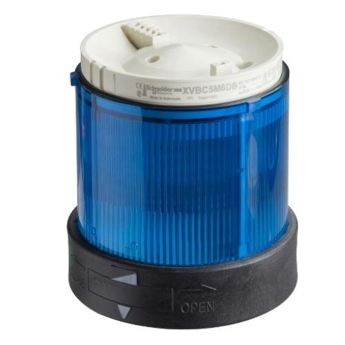 Schneider 230V AC XVB-C Illuminated Lens Unit Blue, XVBC5M6