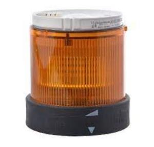 Schneider 230V AC XVB-C Illuminated Lens Unit Orange, XVBC5M5
