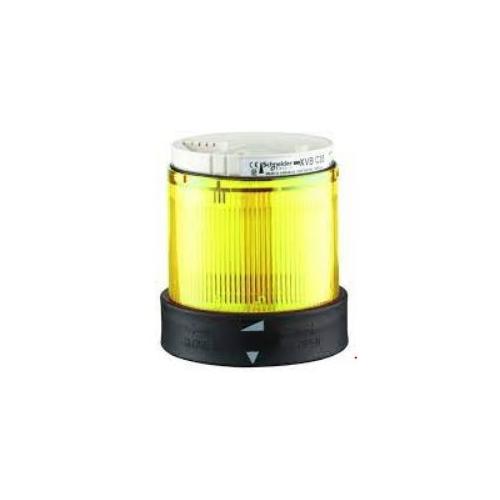 Schneider 120V AC XVB-C Illuminated Lens Unit Yellow, XVBC5G8