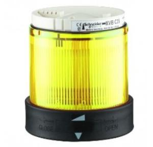 Schneider 24V AC DC XVB-C Illuminated Lens Unit Yellow, XVBC5B8