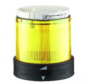 Schneider 48.230V AC XVB-C Illuminated Lens Unit Yellow, XVBC4M8