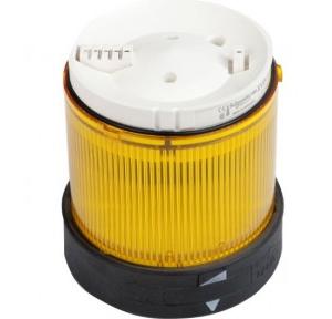 Schneider 250V 10W XVB-C Illuminated Lens Unit Yellow, XVBC38