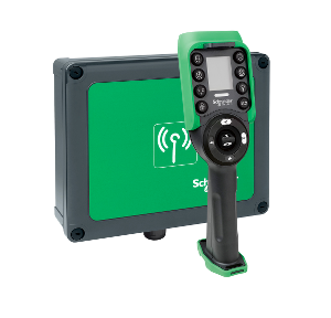 Schneider ZART12D + ZARB18W Radio Remote Control, XARS12D18W