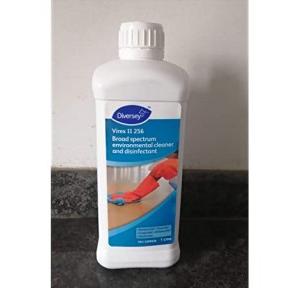 Diversey Virex ll 256 Disinfectant and Cleaner, 1Ltr