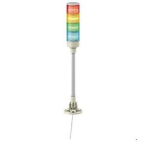 Schneider XVGB 4 Stage Red, Amber, Green, Blue Monolithic Tower Light, XVGB4SM