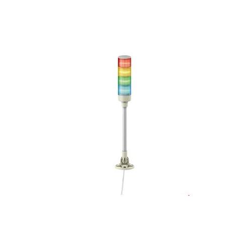 Schneider XVGB 4 Stage Red, Amber, Green, Blue Monolithic Tower Light, XVGB4SM