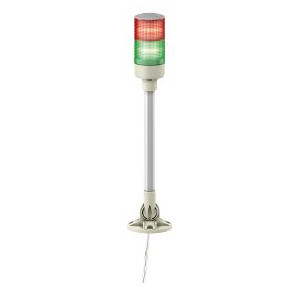 Schneider XVGB 2 Stage Red, Green Monolithic Tower Light, XVGB2SM