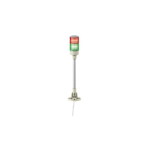 Schneider XVGB 2 Stage Red, Green Monolithic Tower Light, XVGB2SM