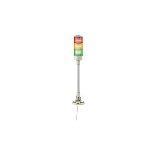 Schneider XVGB 3 Stage Red, Amber, Green Monolithic Tower Light, XVGB3M