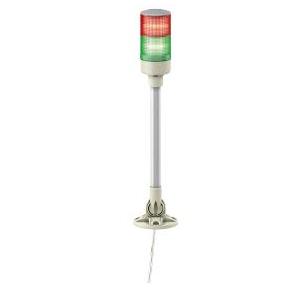 Schneider XVGB 2 Stage Red, Green Monolithic Tower Light, XVGB2M