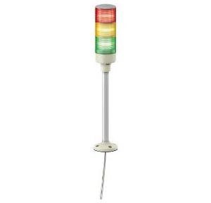 Schneider XVGB 3 Stage Red, Amber, Green Monolithic Tower Light, XVGB3H