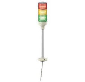 Schneider XVGB 3 Stage Red, Amber, Green Monolithic Tower Light, XVGB3H