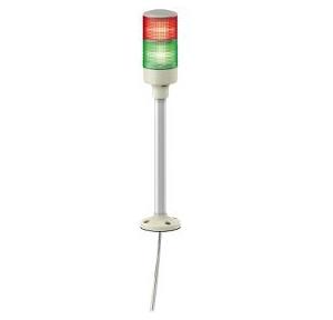 Schneider XVGB 2 Stage Red, Green Monolithic Tower Light, XVGB2H