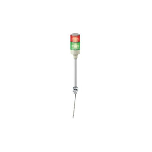 Schneider XVGB 2 Stage Red, Green Monolithic Tower Light, XVGB2T