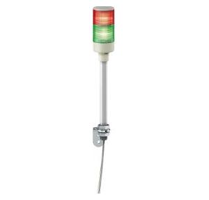 Schneider XVGB 2 Stage Red, Green Monolithic Tower Light, XVGB2S