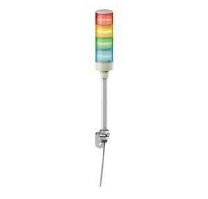 Schneider XVGB 4 Stage Red, Amber, Green, Blue Monolithic Tower Light, XVGB4