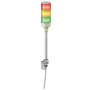 Schneider XVGB 3 Stage Red, Amber, Green, Monolithic Tower Light, XVGB3