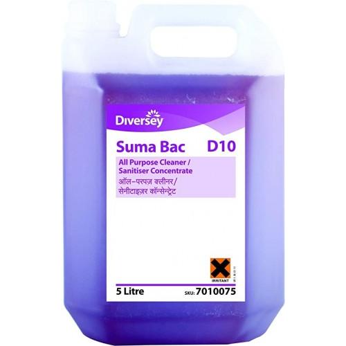 Diversey Suma Bac D10 Detergent Disinfectant, 1 Litre
