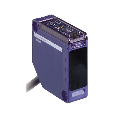 Schneider Compact 50x50 mm XU.8 Background Suppresion Photoelectric Optical Sensor, 1m, XUK8AKSNM12