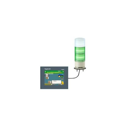 Schneider XVG Pre-Assembled and Pre-Cabled Multicolor USB Tower Light 60mm, XVGU3SWV