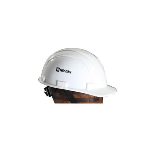 Heapro SDR HR 001 White Ratchet Type Safety Helmet, Pack Of 5
