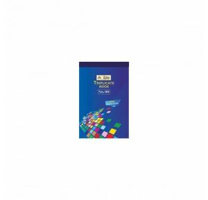 Lotus Triplicate Note Book With Free Carbon Paper With Every Piece No 00 1/12 58 GSM 100 x 3 Set