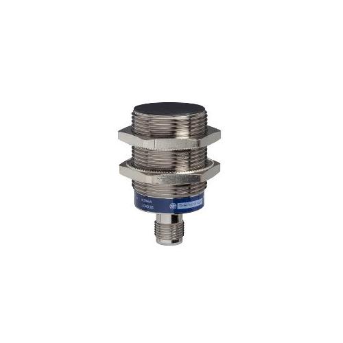 Schneider 15mm M30 1 NO PNP Three Wire Metal 12-24V DC Flush Mountable Threaded Inductive Sensor, XS130B3PAM12