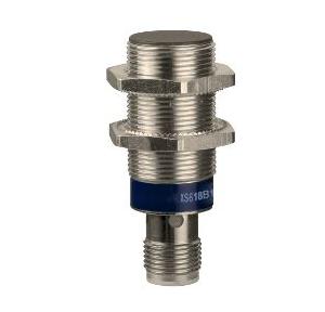 Schneider 8mm M18 1 NO PNP Three Wire Metal 10-36V DC Flush Mountable Threaded Inductive Sensor, Length 62mm, XS618B1PAM12