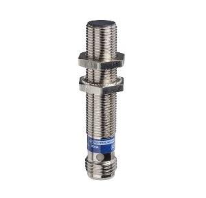 Schneider 4mm M12 1 NO PNP Three Wire Metal 10-36V DC Flush Mountable Threaded Inductive Sensor, Length 53mm, XS612B1PAM12