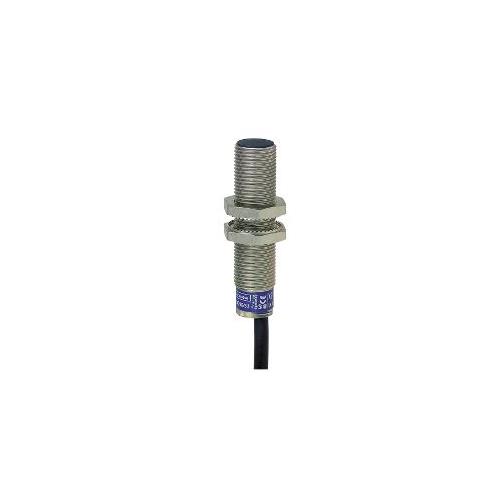 Schneider 4mm M12 1 NO PNP Three Wire Metal 10-36V DC Flush Mountable Threaded Inductive Sensor, Length 53mm, XS612B1PAL2