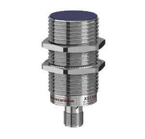 Schneider 10mm M30 1 NO PNP Three Wire Metal 12-24V DC Flush Mountable Threaded Inductive Sensor, XS130BLPAM12