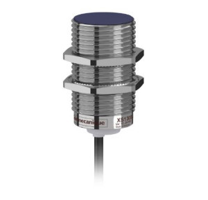 Schneider 10mm M30 1 NO NPN Three Wire Metal 12-24V DC Flush Mountable Threaded Inductive Sensor, XS130BLNAL2