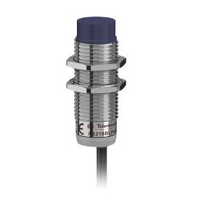 Schneider 8mm M18 1 NO PNP Three Wire Metal 12-24V DC Non Flush Mountable Threaded Inductive Sensor, XS218BLPAL2