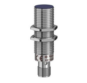 Schneider 5mm M18 1 NO PNP Three Wire Metal 12-24V DC Flush Mountable Threaded Inductive Sensor, XS118BLPAM12