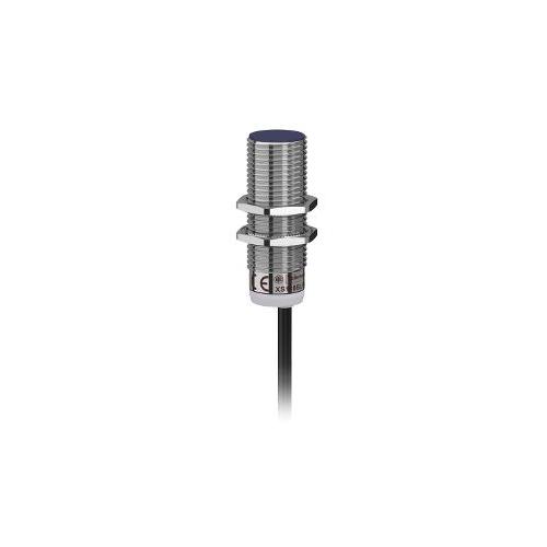 Schneider 5mm M18 1 NO PNP Three Wire Metal 12-24V DC Flush Mountable Threaded Inductive Sensor, XS118BLPAL5