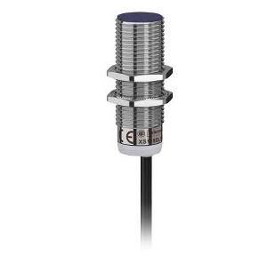 Schneider 5mm M18 1 NO PNP Three Wire Metal 12-24V DC Flush Mountable Threaded Inductive Sensor, XS118BLPAL2