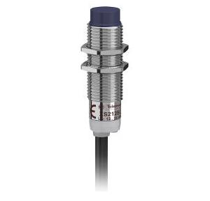 Schneider 4mm M12 1 NC NPN Three Wire Metal 12-24V DC Non Flush Mountable Threaded Inductive Sensor, XS212BLNBL2