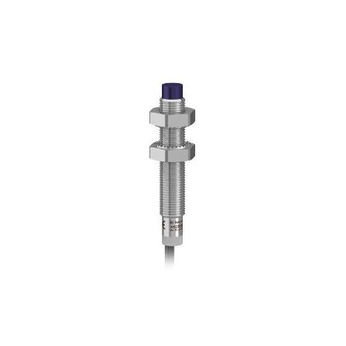 Schneider 2.5mm M8 1 NO PNP Three Wire Metal 12-24V DC Non Flush Mountable Threaded Inductive Sensor, XS208BLPAL2