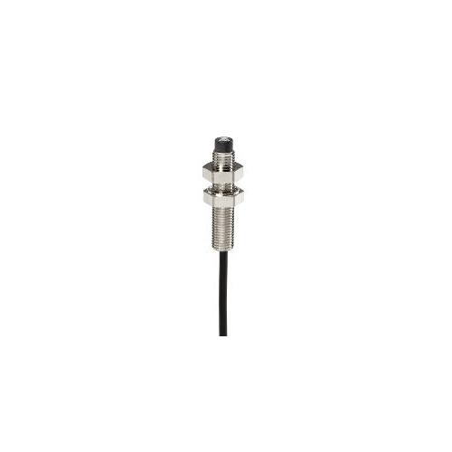 Schneider 1.5mm M8 1 NO NPN Three Wire Metal 12-24V DC Flush Mountable Threaded Inductive Sensor, XS108BLNAL2