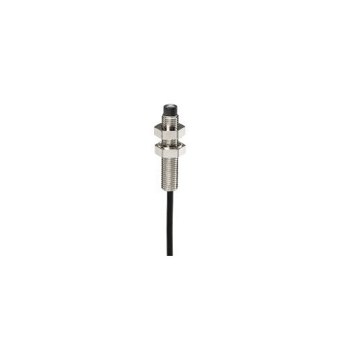 Schneider 1.5mm M8 1 NO NPN Three Wire Metal 12-24V DC Flush Mountable Threaded Inductive Sensor, XS108BLNAL2