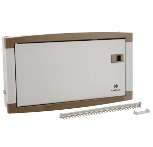 Havells Utility DB SPN DD QVE RG 16W Metal Double Door Distribution Board