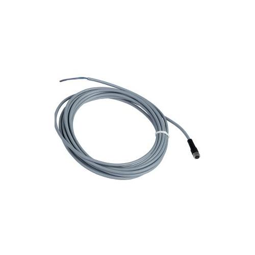 Schneider Osisense 3A M8, 3 Pins Straight PVC Pre-wired Connector, Length : 5m, XZCPV0566L5