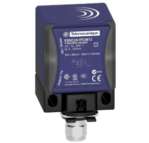 Schneider 40mm 1 NO + 1NC XS Cubic C2 Form Inductive Sensor, XS8C2A4PCM12