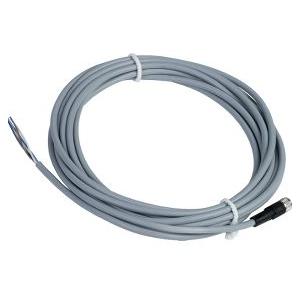 Schneider Osisense 3A M8, 4 Pins Straight PVC Pre-wired Connector, Length : 5m, XZCPV0941L5