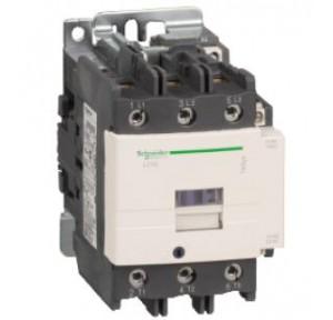 Schneider 37kW 80A 1NO + 1NC TeSys D Green Coil Power Contactor, LC1D80A*