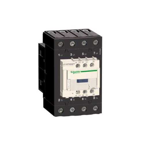Schneider 60A 4NO D Model DC Power Contactor, LC1DT60A#