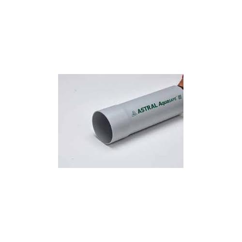 Astral Aquasafe PVC 4 Inch Pipe, Pressure  2.5 kgf/cm2, M081250309, 1 Feet