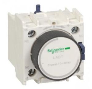 Schneider Front Mounted 1NO + 1NC Pneumatic Timer Blocks, ON delay, 10-180s, LADT4