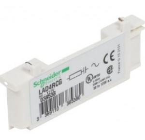 Schneider TeSys D 50-127V AC 200Hz Coil Suppressor Module, LAD4RCG